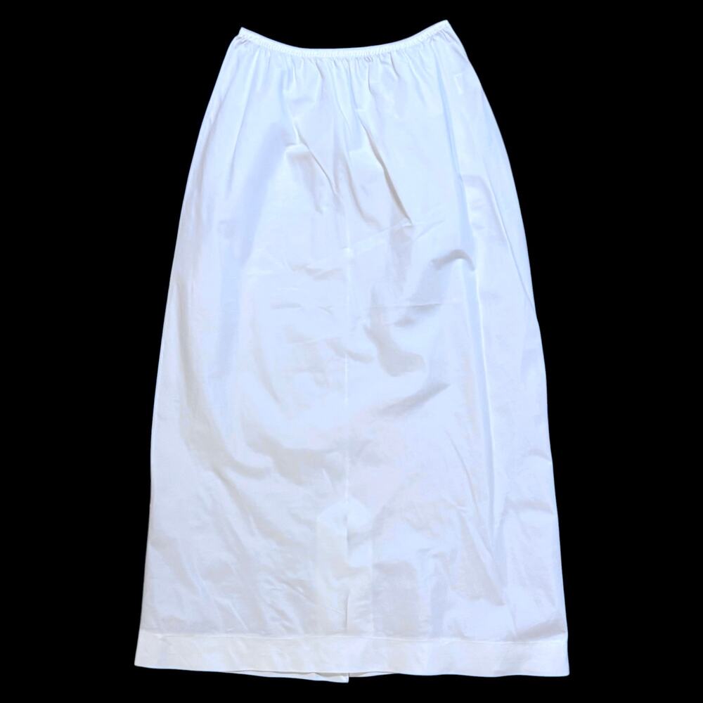 VTG  JC Penny 60s Gaymode Slip Womens White Nylon Elastic Waist Sz L SEE PHOTOS